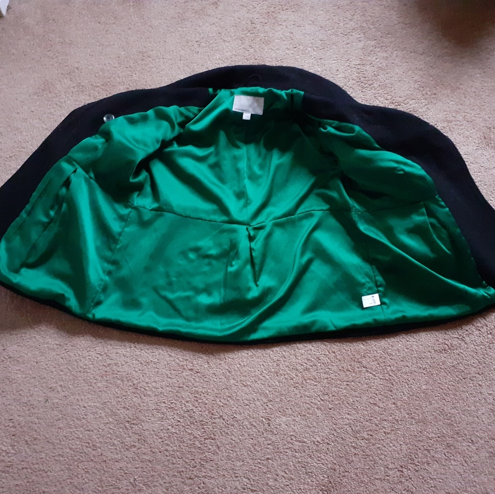 Old Navy Black Wool Jacket L - Picture 5 of 8